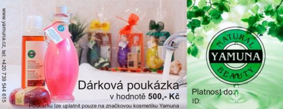 Yamuna - Drkov poukzka v hodnot 500,- K