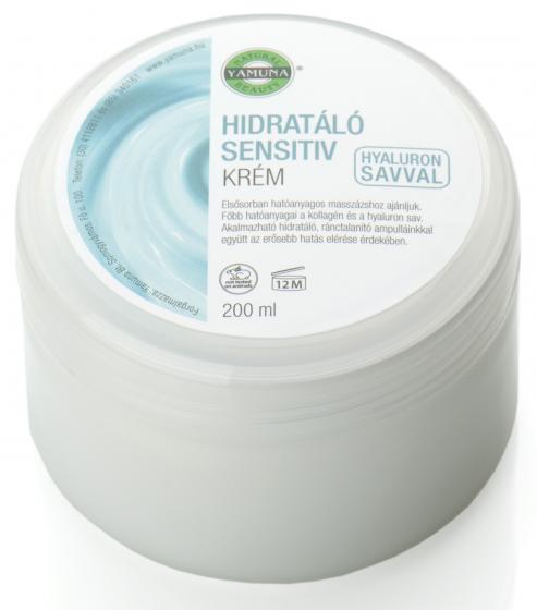 Hydrogenní kosmetický krém s kolagenem a kyselinou hyaluronovou 200ml - pro citlivou pleť