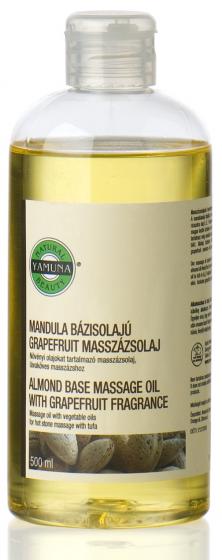 Yamuna - Mandlový olej s grapefruitovým 500ml - tělový a masážní olej