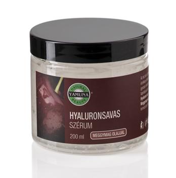 Sérum s kyselinou hyaluronovou a třešňovým olejem 200 ml - pro tvář, oči, krk a dekolt
